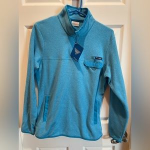 Women’s Columbia PFG Fleece 1/4 Zip Jacket New With Tags Medium